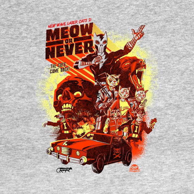 New Wave Laser cats 2: Meow or Never by GiMETZCO!